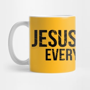 Jesus Is My Everything Cool Motivational Christian Mug